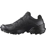 Salomon Speedcross Damen Trail-Laufschuhe, Outdoor-bereit, Stabilität, Passform, Black, 40