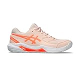 ASICS Damen Gel-Dedicate 8 Clay Sneaker, Pearl PINK/Sun Coral, 39 EU