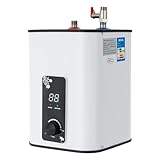 1500W Elektrischer Warmwasserspeicher Kompakter Heißer Wasserbereiter Mini Durchlauferhitzer 8 Liter Elektro Durchlauferhitzer Einstellbare Temperatur