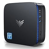Mini PC Windows 10 Pro,NiPoGi 8GB RAM 128GB Rom Mini Desktop PC Ιntel Celeron J3455, Mini Computer Unterstützt Dual-HDMI 2 Displays,4K HD,2,4/5G WiFi,Gigabit Ethernet | Micro Büro Home-Office Lern PC