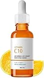 2 Pcs Pure Vitamin C Face Serum with Hyaluronic Acid & Salicylic Acid, Visibly Brightens & Smoothes, Suitable for Sensitive Skin 30ml