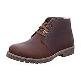 Panama Jack Bota Panama Igloo Herren Warm gefüttert Biker Boots Kurzschaft Stiefel & Stiefeletten, Braun (Bark), 44 EU