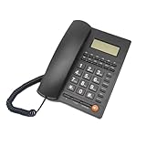 Bueyrfrq L019 Home Hotel Economy Landline-Anrufstation mit Anruferkennung für Zuhause, Büro, Hotel und Restaurant
