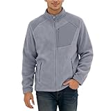 Generisch Steppjacke Herren Verdicken Thermo Winterjacke mit Knopfleiste Oversize Revers Steppmantel Outdoor Winddicht Übergangsjacke Lässige Ohne Kapuze Sweatjacke Kuschelig Übergangsmantel