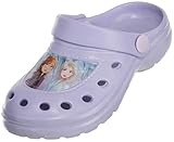 Brandsseller Kinder Clogs Hauschuh Gartenschuh Badeschuh Leichte Sommerclogs mit Motiven im Stil von Frozen | 29/30
