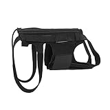 Lederleine Messing Hunderückenstütze PainRelief Arthritis Dachshund Corgien Hundeleine Mops (a-A, One Size)