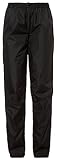 VAUDE Damen Women's Fluid Pants Regenhose, Schwarz, 40 EU