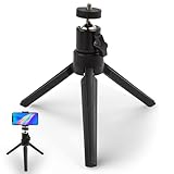 Mini Stativ Kamera: Mini Beamer Stativ, Beamer Ständer mit 360° Kugelkopf, Tischstativ mit 1/4'' Schraube, Projektor Stativ Kleines Mini Tripod, Tragbares Stativhalterung für Kamera, Vlogging, Selfies