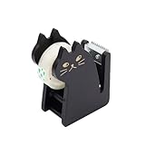 AMONENZ Katzenform Tischabroller Klebeband, Tesafilm Abroller Wird mit Klebeband Geliefert, Klebebandabroller Vintage ist für Bürowerkzeuge, Schreibtischzubehör