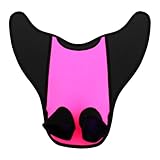 ornithologist Schwimmflossen Meerjungfrau Flossen Monofin Taucherflossen Für Kinder, Weiche Trainingsflossen Monolithische Flossen, B: Kinder – Pink