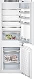 SIEMENS KI86SADE0 iQ500 Einbau-Kühlgefrierkombination/E / 219 kWh/Jahr / 266 l/lowFrost/hyperFresh Premium 0° / LED Beleuchtung/Flachscharnier