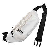 Yardwe Pack Messenger-gürteltasche Laufgürtel Frauentasche Taschen Anti-diebstahl-gürteltasche Tasche Frauen Bauchtasche Taille Tragbare Umhängetasche Riementasche Oxford-Stoff Beige
