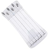 MUELODSIC Transparenter Mini Guzheng Fingertrainer aus Hochwertigem Material Saiten Übungsgerät für Flexibilität und Reaktionsfähigkeit Präziser Trainingshelfer für Guzheng spieler