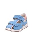 Superfit Mädchen Boomerang Sandale, Hellblau Rosa 8400, 25 EU