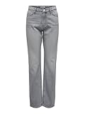 ONLY Female Straight-Fit Jeans ONLJACI Mittlere Taille Gerade geschnitten Jeans