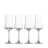 Zwiesel Glas Echo Grappaglas (4er Set) | Bargläser mit Stiel | Spülmaschinenfeste maschinell gefertigte Tritan-Kristallgläser | Made in Germany (141.7 g)