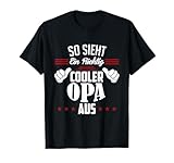 Opa sagt: 'So sieht ein richtig cooler Opa aus Großvater' T-Shirt