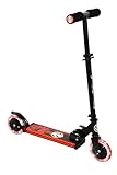 Star Wars Dark Side Light Up Faltbarer Inline-Scooter für Mädchen und Jungen – 2-Rad-Roller – Jungen-Scooter und Mädchen-Scooter – Verstellbarer beleuchteter Roller – Zweirad-Scooter-Deck und Räder