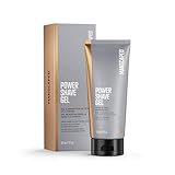 MANSCAPED® Power Shave Gel, beruhigendes Rasiergel für Kopf und Gesicht für Männer, mit Hamamelis und sanften Peelings zum Schutz vor Hautreizungen, eingewachsenen Haaren und Rasierpickeln, 177 ml