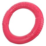 DRESSOOS Haustier- hundewelpen Puppy Toys dogfrisbee Dogs Toys Hundewerfer Haustier Hund fliegendes Hundescheibenspielzeug Backenzahnspielzeug für Hunde Eva Rosy
