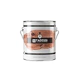 Tadessi Holzlasur Nussbaum - 2,5l Lösemittelfrei Innen- und Außenbereich - Seidenglänzend Licht- und wetterbeständig