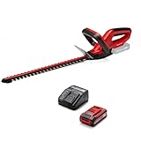 Einhell Akku-Heckenschere GC-CH 1846 Li Power X-Change (18 V, 46 cm Schnittlänge, 15 mm Zahnabstand, ergonomischer Griff, inkl. 3,0 Ah Plus Akku & Ladegerät)