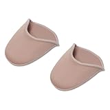 DOKRIN Zehenkappen 1 Paar kurze Zehenschützer für Ballettschuhe, Einlegesohlen für Spitzenschuhe, Spitzenschuhüberzüge, Zehenkappen, Ballettschuheinlagen