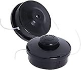 Poweka Universal-Motorsense M10 x 1,25 cm, Universal-Rasentrimmer Kompatibel mit Elektrischen Rasentrimmer, Benzin im Garten (2 Stück)