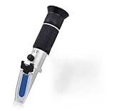 HandHeld Brix 28-62% Zucker Refraktometer ATC 10℃-30℃ Tester Meter Hause Brauen Ausrüstung Werkzeug for Fruchtsauce Saft Marmelade Getränke