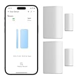 SONOFF SNZB-04P Zigbee tür und fenstersensor, intelligenter tür- fensterkontakt Alarmanlage,Erfordert Zigbee Hub,Smart Home türsensor kompatibel mit Alexa und Google Assistant (2er-Pack)