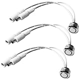 LED Touchdimmer, Einbau Dimmer 24V/12V Schalter zum Dimmen Touch-Technik Regler Dimmschalter für Streifen Strip Lichtleisten LED-Leisten, Stufenlose Dimmfunktion Touch Dimmer Switch, 17.5 mm Bohrloch