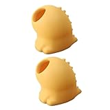 iplusmile 2 Stück Silikon Eiertrenner Eigelbtrenner mit Cartoon Design Bpa Frei für Küche und Backen Einfaches Eiweiß Eigelb Trennen