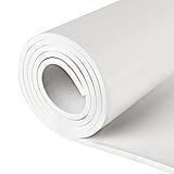 Neopren-Schaumgummi-Rolle mit Klebstoff (30,5 x 152,4 x 0,6 cm, Weiß)
