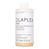 Olaplex No 4 Bond Maintenance Shampoo, Repariert, Stärkt Und Pflegt Alle Haartypen, Verleiht Glanz Und Hinterlässt Ein Weiches Haargefühl, 250ml