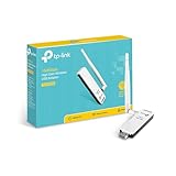 TP-Link TL-WN722N High Gain WLAN USB Adapter (WPS, kompatibel mit Windows 10/8.x/7/XP, MAC10.15 und früher) weiß/schwarz
