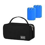 Kalttoy Brustmilchbeutel aus Oxford-Gewebe, Wärmedämmungstechnologie, leichtes Design, Handtasche für Mutter, Pendeln, Arbeit, Stillen, Kühlakkus, Aufbewahrungstasche