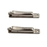 Aqxyju 20 Brillenfederscharniere aus Kupfer for Ersetzen und Reparieren beschädigter Brillenfedern mit den Stärken 0,8 mm, 0,9 mm und 1,2 mm(20pcs 1.3mm)