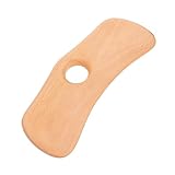 HAMPPLIES Holz Guasha Massage Tool aus Langlebigem Buchenholz Ergonomisches Scraping Board für Akupunktur und Faszienmassage Multifunktional zur Muskelentspannung und Durchblutungsförderung