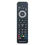 VINABTY Ersatzfernbedienung Kompatibel mit Philips Blu-Ray Heimkinosystem mit APP Netflix VUDU HTS3541/f7 HTS3581 /93 HTS3564/F7 HTB3524/F7 HTS3564 HTS3541