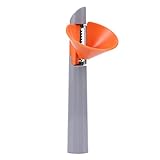 GREENADSCAPE 1Stk Reibe Kartoffel Gemüseschaufel Werkzeug braten Gadgets Reisser spitzmaschine kantenschleifmaschine Vegetables Slicer Peeler Obst schneiden Küchengeräte Rostfreier Stahl Orange