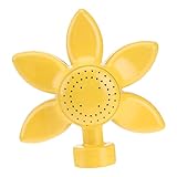 Happyyami Sprinkler Pflanzen Bewässerungssystem schwingen Rasensprüher Rasenwassersprenger Nozzle sprühdüse bewässerungsanlage für den Garten Gartenzubehör Rasensprenger Zinklegierung Yellow