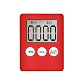 Minis Digitaler Timer mit magnetischer Rückseite, lauter Klingel- und Speicherfunktion | Schnelleinstellungs-Stoppuhr für Klassenzimmer, Lehrer, Studium, Kochen, Zuhause, Büros | tragbarer Timer für