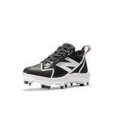 New Balance Fuelcell Romero Duo V2 für Kinder, TPU-geformt, Schwarz/Weiß/Quecksilberrot, 4 Big Kid
