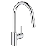 GROHE 3134910E Concetto Einhand-Küchenarmatur, Starlight Chrom