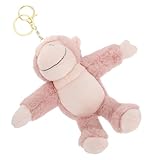 VALICLUD 1Stk Orang-Utan-Puppenanhänger Stofftiere, Plüschtiere Schlüsselanhänger für Kinder Niedlich süße schlüsselanhänger bescherung weihnachten Cartoon-Schlüsselhalter Taschenanhänger