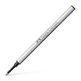 FABER-CASTELL 148713 - Ersatzmine Tintenroller Basic, blau, für Kugelschreiber, 1 Stück