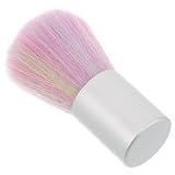 Alipis Weicher Nagel Pinsel mit Kunststoffbasis Sanfte Nylonborsten Staubpinsel für Nagelkunst Vielseitiger Fingernagel Gelnägel Reiniger Langlebiger Pediküre Staubentferner für Salon