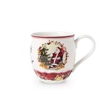 Villeroy & Boch – Toy'S Fantasy Jumbobecher, Weihnachten Tasse, Weihnachtstasse, Weihnachtsbecher, Becher Weihnachten, Kaffeebecher, Tasse Winter, Kaffeetasse, Wintertasse Kaffee, Premium Porzellan