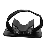 WOONEKY Schwarzer Aluminium Fahrrad hinterradhalter Auto Heckträger Robuster Leichter Fahrradträger für Mountainbike und Rennrad Sicherer Transport ohne Bewegung Einfache Montage und