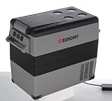 EUHOMY 12V Kompressor Kühlbox 40L, Kühlbox Auto Kompressor mit APP Gesteuert, 12V/240V Kühlschrank -20 ℃ bis 20 ℃, tragbarer Kühlschrank für Camping, Reisen, Lastkraftwagen